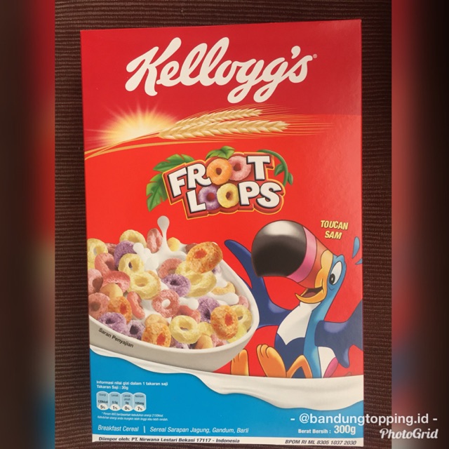 Kelloggs sereal froot loops 300gr