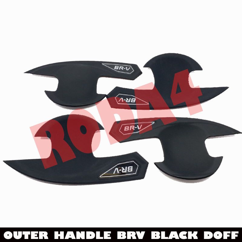 Outer Handle Mangkok Gagang Pintu BRV Black Doff ISOKA