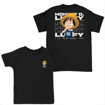 Fourfashion Kaos Pria Kaos Distro D. LUFFY NGUPIL DB DV003