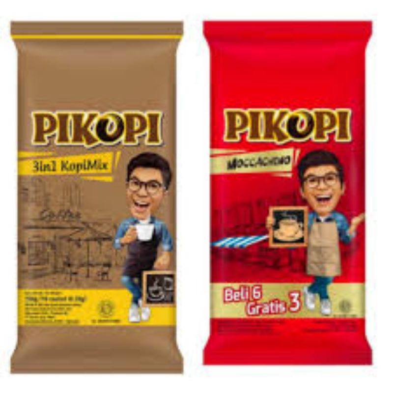 

Pikopi kopi sachet isi 6+3