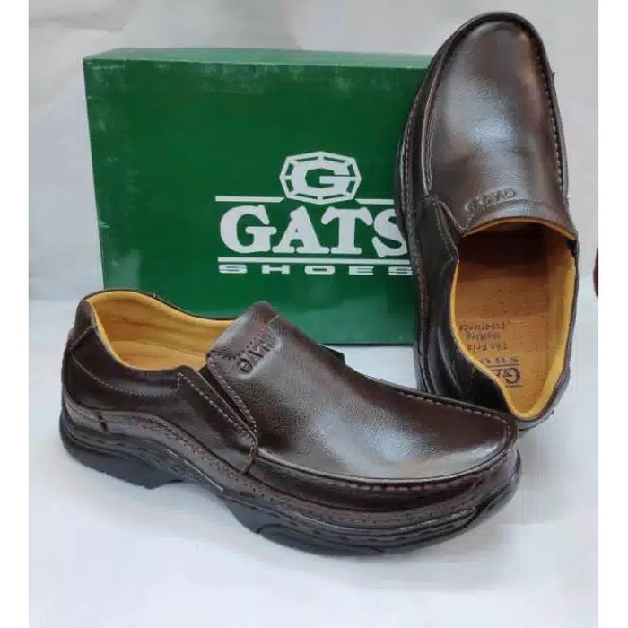 sepatu pantofel gats mp 2605 coklat.original gats