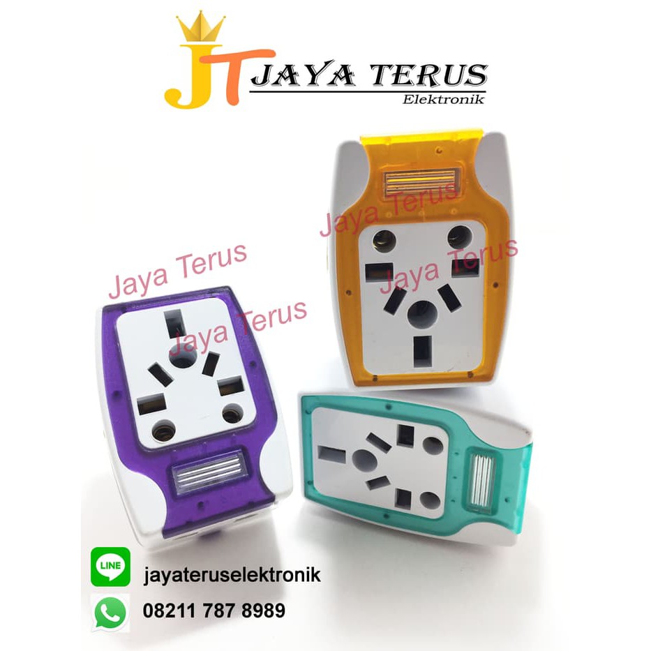Steker T Multi warna LOYAL/ T steker