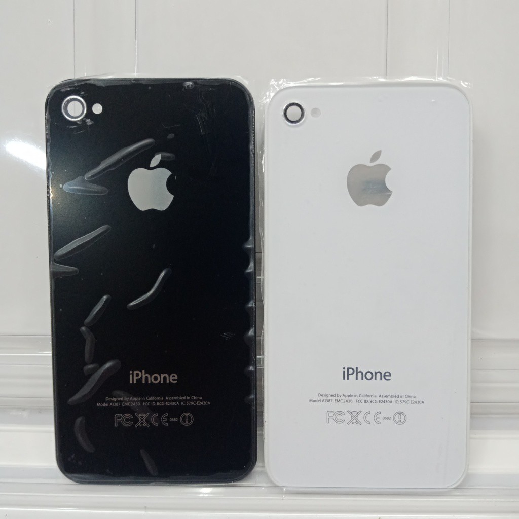 Backdoor Tutup Batre Iphone 4S Origial Casing Housing