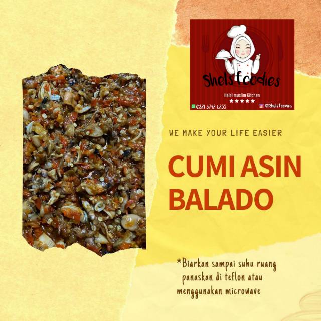 

LAUK FROZEN CUMI ASIN BALADO