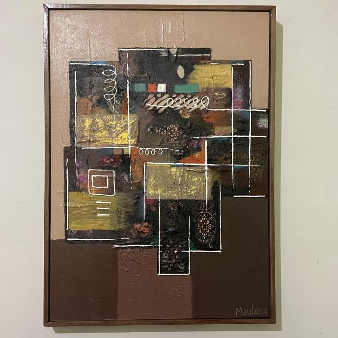 

Gambar abstrak painting ---Termurah---