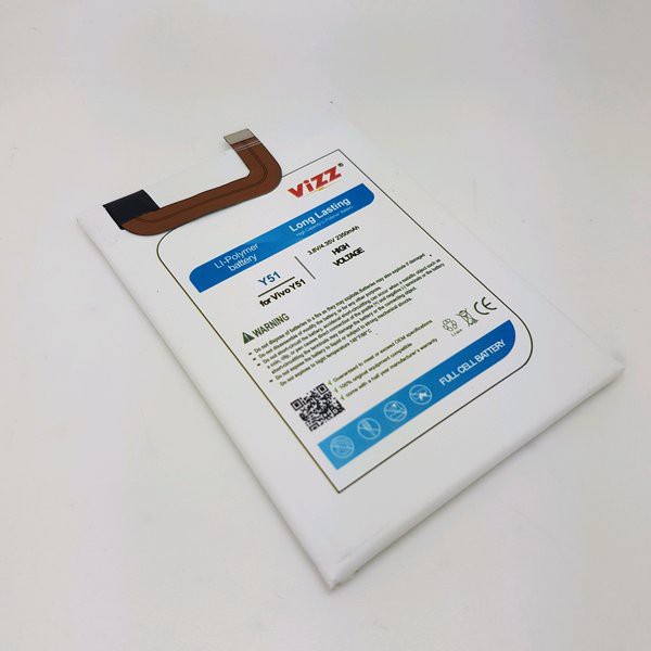 Baterai Batre Vizz Vivo Y51 Y51A Y51L Original Vizz