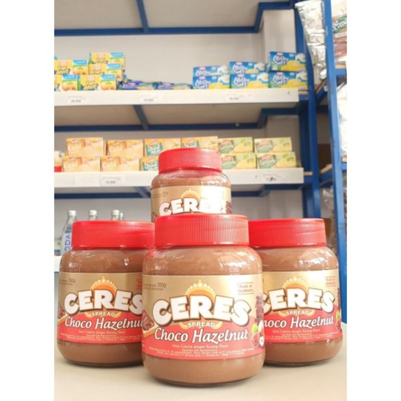 

Ceres Choco Hazelnut 350g/Selai Coklat Ceres/Ceres Selai Coklat Hazelnut