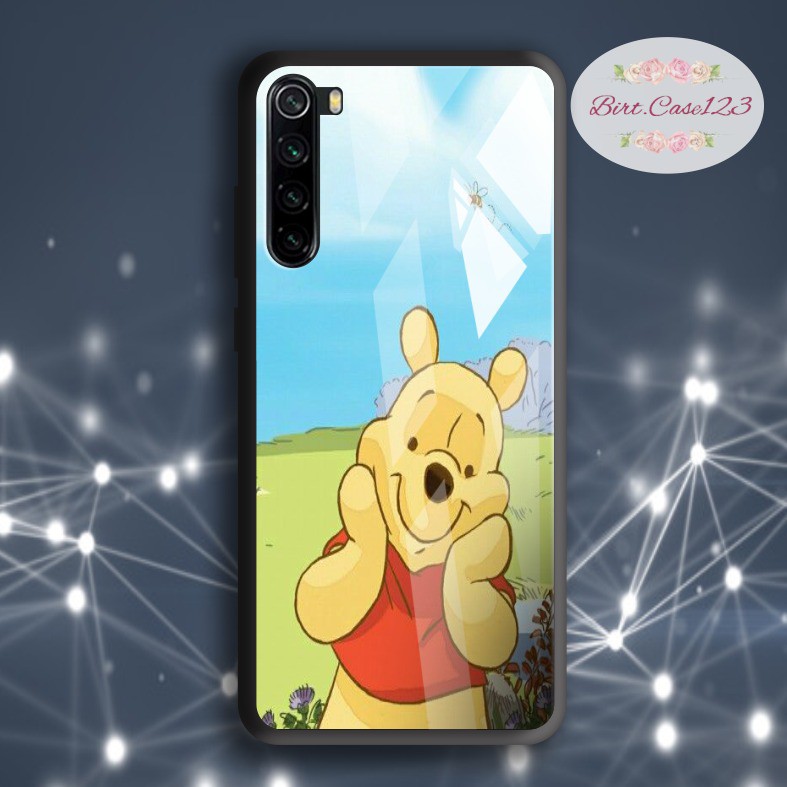 Case casing softcase silikon Gambar Winnie the pooh back case glass oppo samsung vivo xiaomi alltype