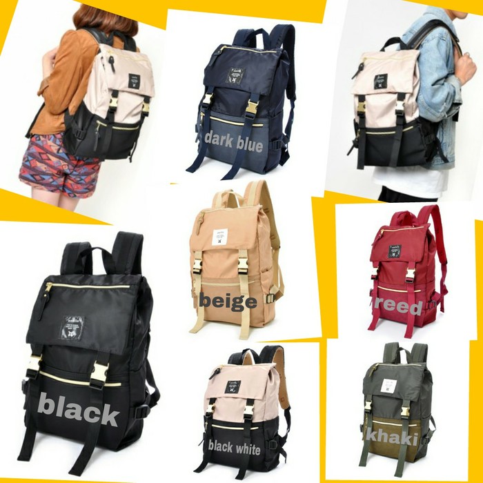 Anello tas rangsel bukcle Nylon (-original )-pria/ wanita - Laptop 14inc