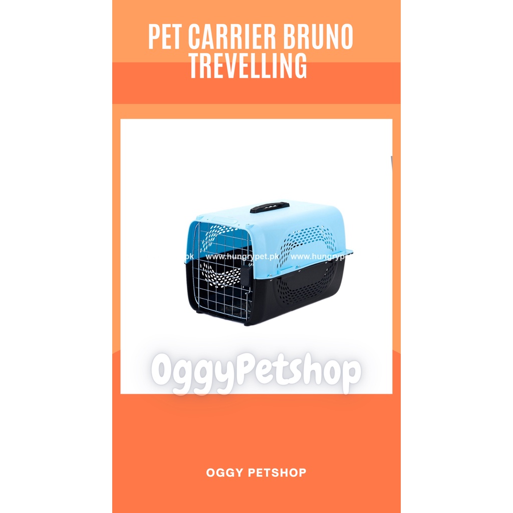 pet carrier bruno pet cargo trevelling untuk hewan peliharaan