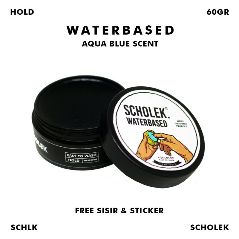 WATERBASED POMADE | SCHOLEK WATERBASED 60gr