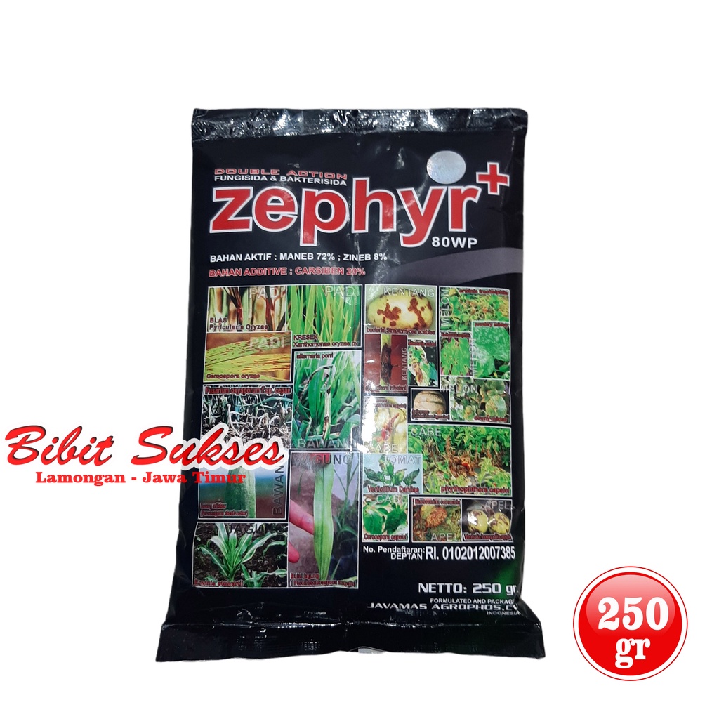 Fungisida dan Bakterisida ZEPHYR 80WP 250 Gram