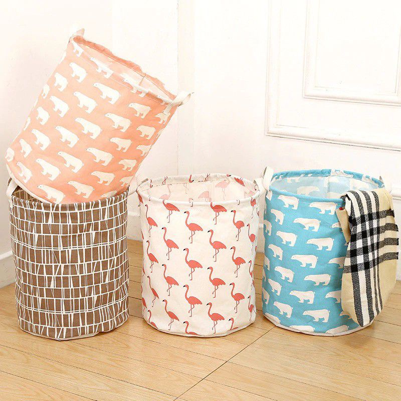Laundry Bag Keranjang Baju Kotor Organizer Bag Tempat Penyimpanan Tas Keranjang Laundry
