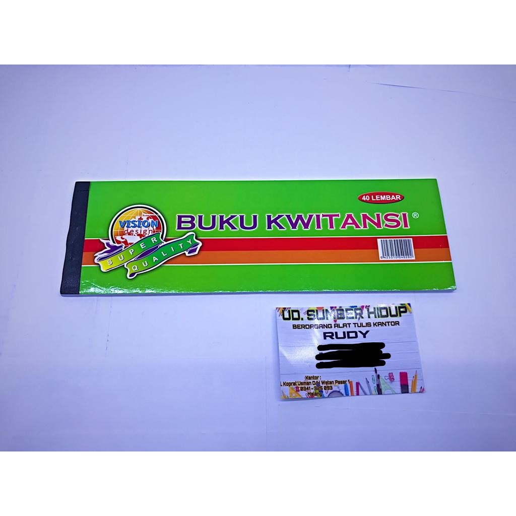 

Vision Buku Kwitansi 40 Lembar