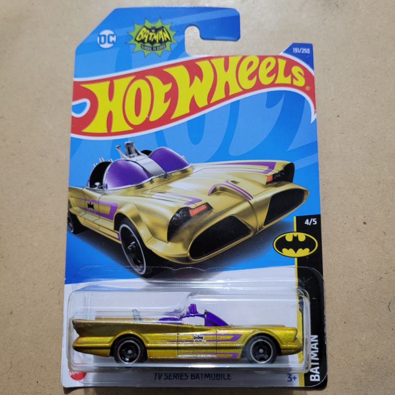HOT WHEELS TV SERIES BATMOBILE / BATMAN [ GOLD ]