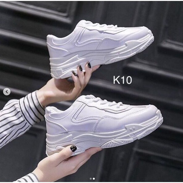 Sneakers wanita K10 import realpict