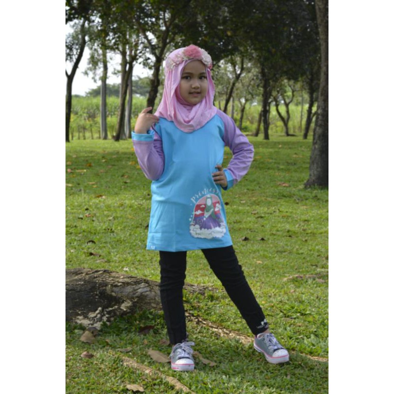 [BISA COD] Moslem kids ori tunik anak murah karakter lucu cotton combed 24S usia 2 sampai 15 tahun