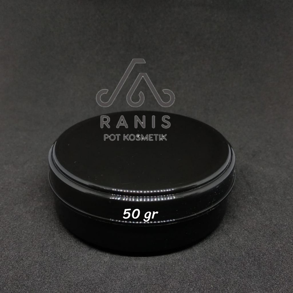HITAM 50gr Pot Lulur | Pot Pomade 50gr