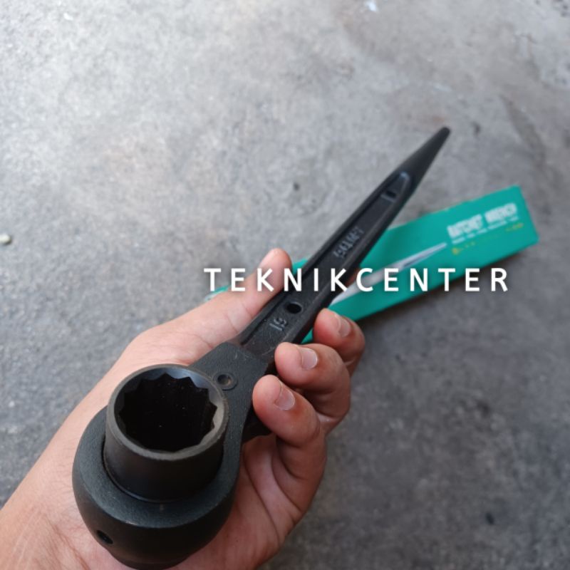 Kunci Ratchet Scaffolding 11 x 13 mm GLORY Double Wrench