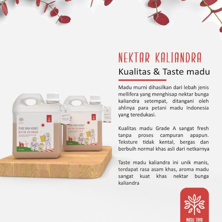 

Ekom0miz Madu Murni Tava Nektar Kaliandra 500g 100% Asli Pure Natural Organik Raw Honey Minuman Kese