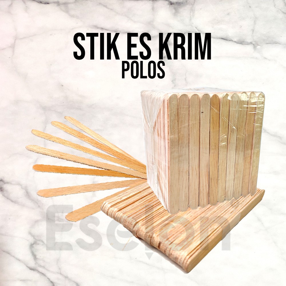 

Stick Ice Cream / 1pack Stick Es Krim kurang lebih 450-500pcs / Stick Es Krim polos prakarya