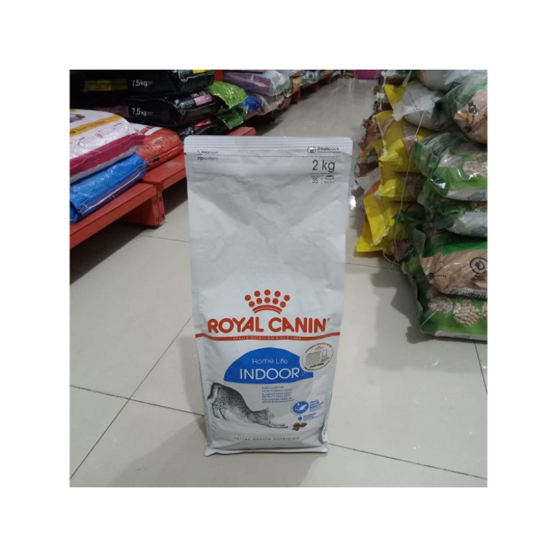 Royal Canin Indoor 27 2kg - or catfood dewasa rc