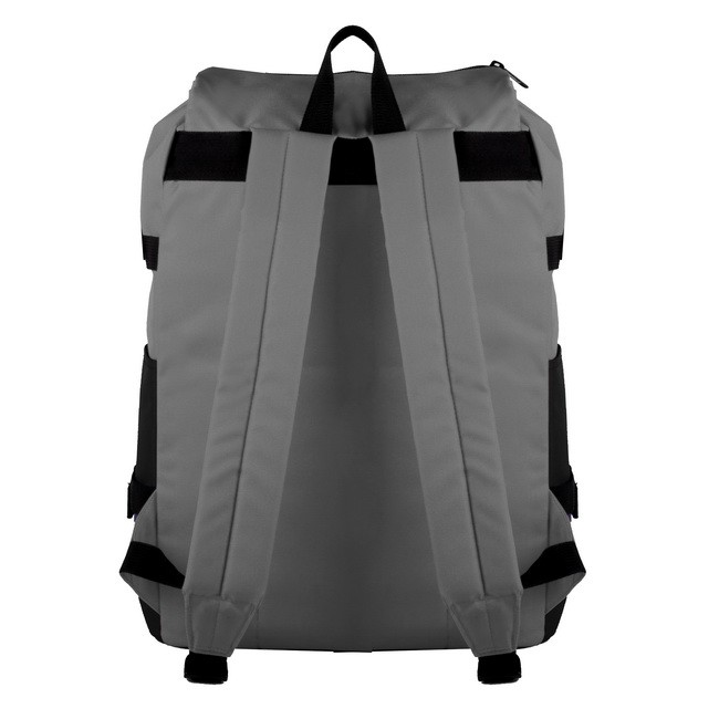 Tas Ransel Sekolah/Tas BackPack/Tas Kuliah/Tas Pria/Cowok Grey Black