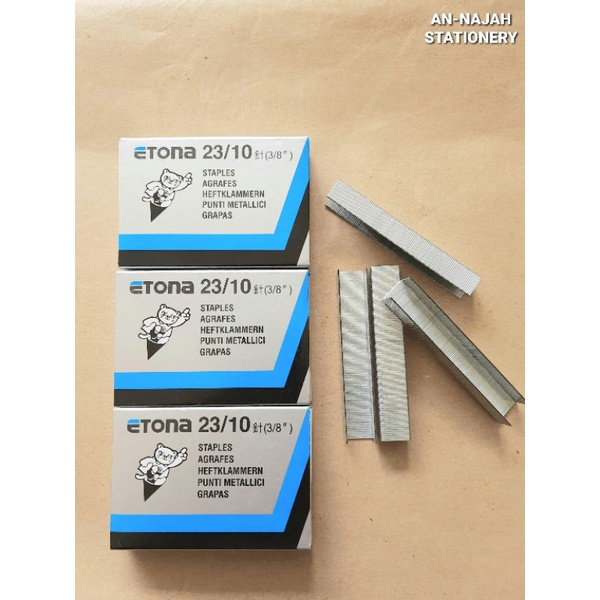 

ETONA ISI STAPLES 23/10