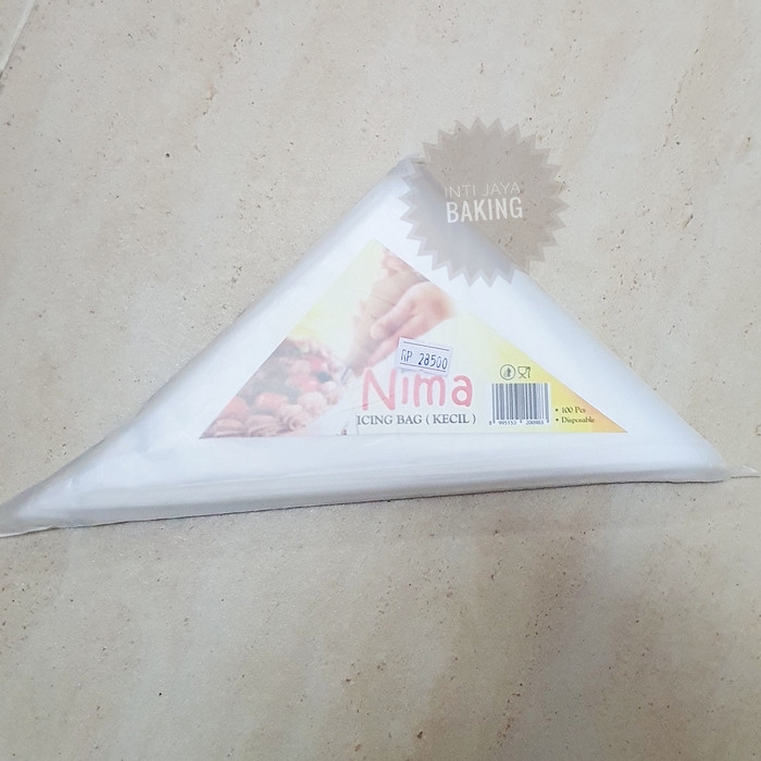

NIMA PLASTIK SEGITIGA KECIL/PIPING BAG/ ICING BAG 100 PCS