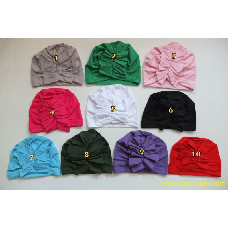 Turban Baby Motif Polos - TRBN3