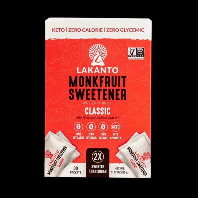 

Lakanto Monkfruit Sweetener with Erythritol - Keto - Classic 30 Sachet TERPERCAYA