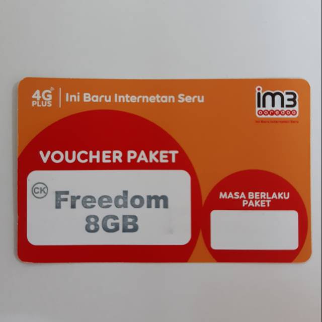 VOCER INDOSAT FREEDOM 8 GB