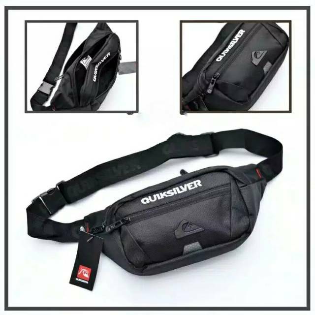 TAS QUICKSILVER TAS SELEMPANG QUICKSILVER WAISTBAG QUICKSILVER