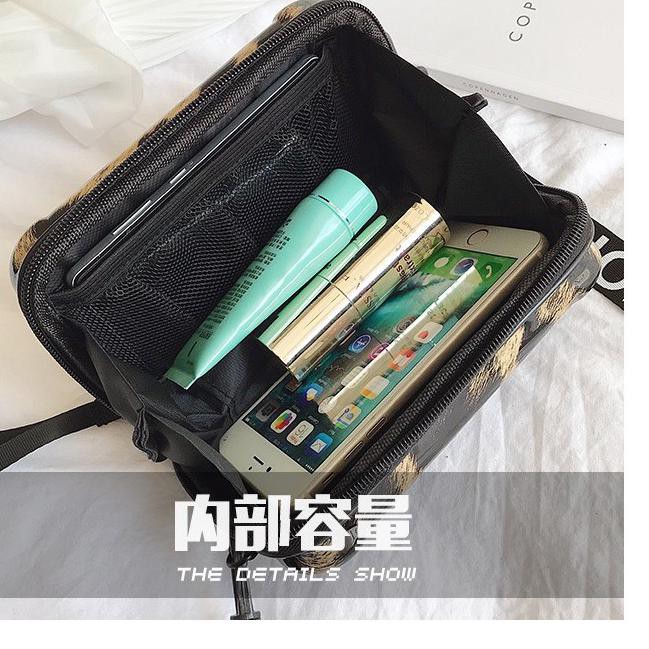 397 BTS TAS SELEMPANG KOPER MINI FOREVER YOUNG / LOVE - TAS IMPORT - TAS KOREA STYLE - TAS BATAM 
