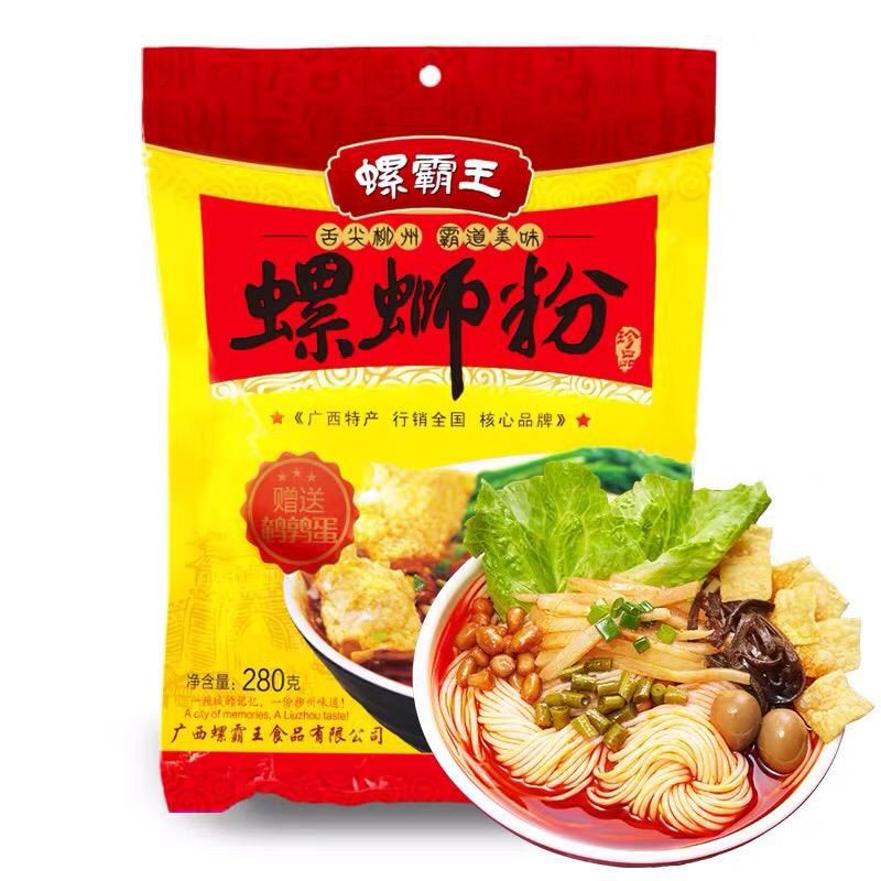 

Luo Ba Wang liu zhou luo si fen 280gr(螺霸王柳州螺蛳粉)