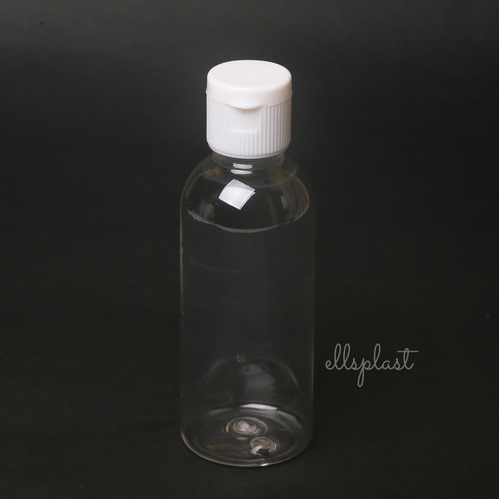 Jual Botol Fliptop Ml Natural Tutup Putih Shopee Indonesia