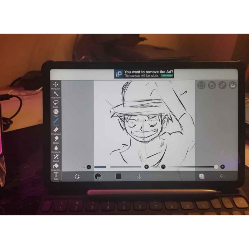 Huawei matepad R 2021 4/128 + keyboard & mpencil huawei (GARANSI PANJANG)