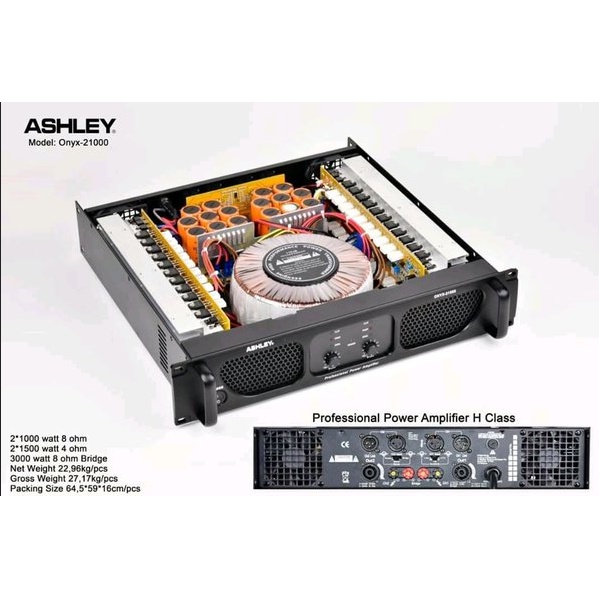 Power Ashley ONYX 21000 original/ ONYX 21000 ORIGINAL CLASS H