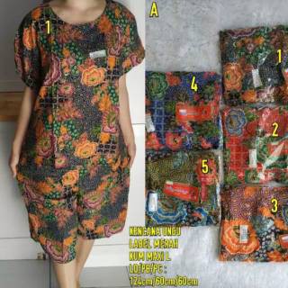 Setelan Celana Kulot Jumbo Kencana Ungu