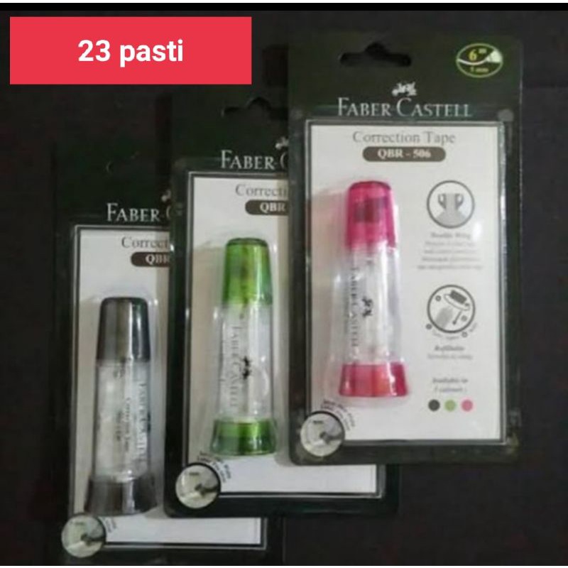 

corection tape Faber-Castell QBR