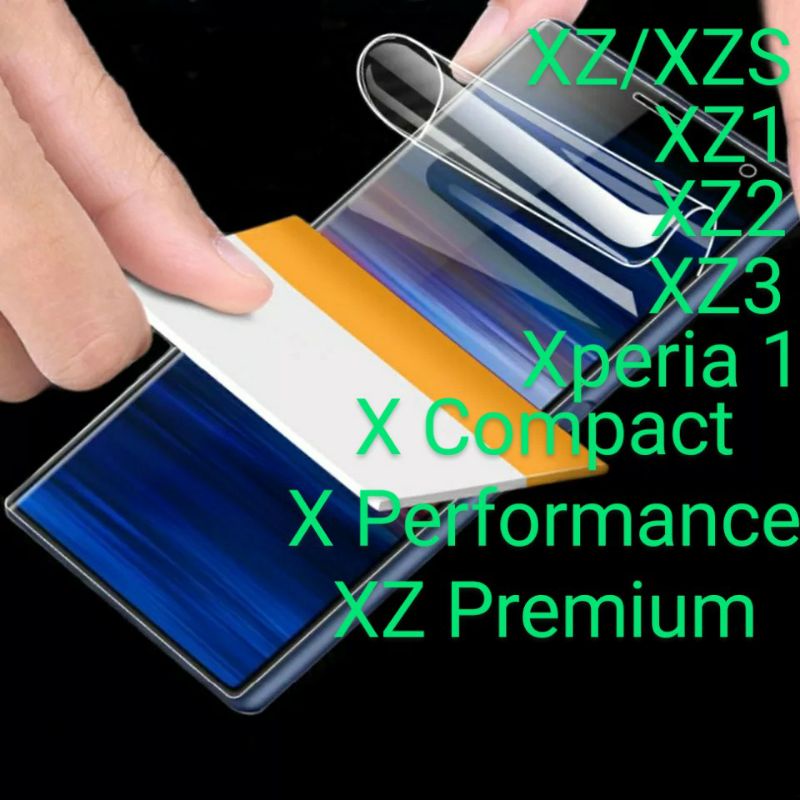 Hydrogel Antigores Sony Xperia XZ/XZS XZ1 XZ2 XZ3 Xperia 1 X Compact X Performance XZ Premium Softba