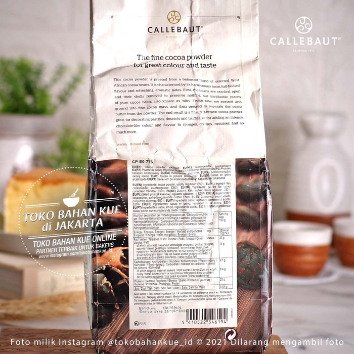 

Siap Kirim Callebaut - Pure Cocoa Powder 100Gr Bubuk Cokelat Murni Coklat Premium