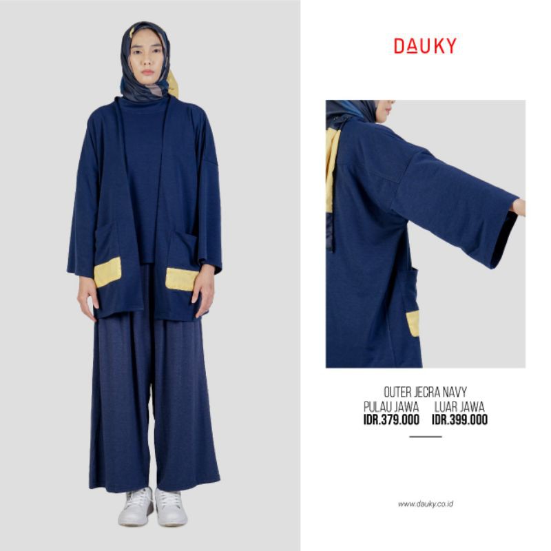 OUTER WANITA JECRA DAUKY ELZATTA HIJAB DAUKY