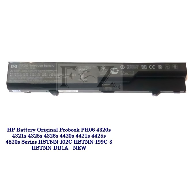 Jual HP Battery Original Probook PH06 4320s 4321s 4325s 4326s 4420s 4421s  4425s 4520s HSTNN-I02C - NEW | Shopee Indonesia