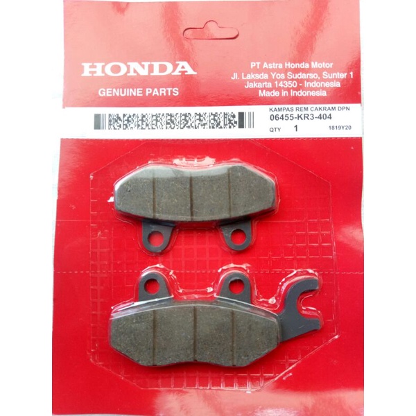 Kampas rem depan cakram/ dispad supra x lama