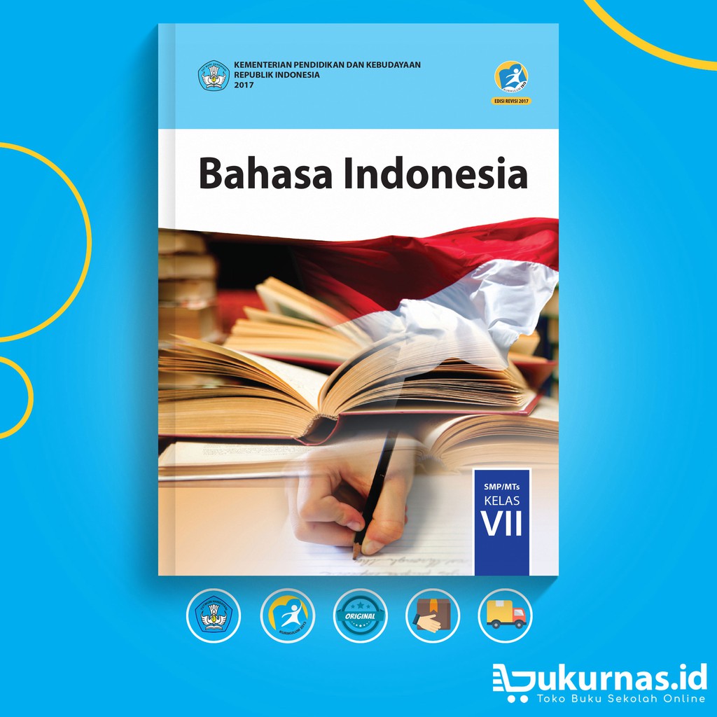Jual Buku Bahasa Indonesia SMP Kelas 7 K13 Revisi Terbaru Indonesia