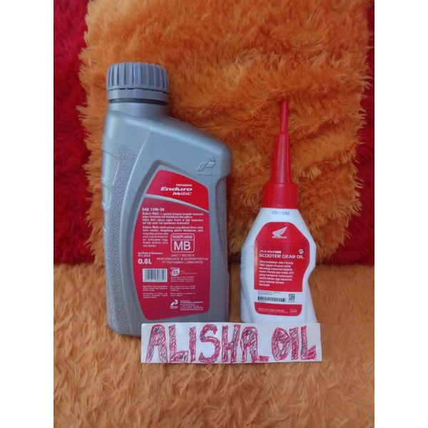 Promo OLI PERTAMINA ENDURO MATIC 800ML Set Garden Honda