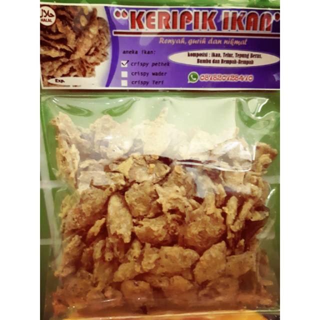 

Keripik Ikan Crispy ( Baby Fish )
