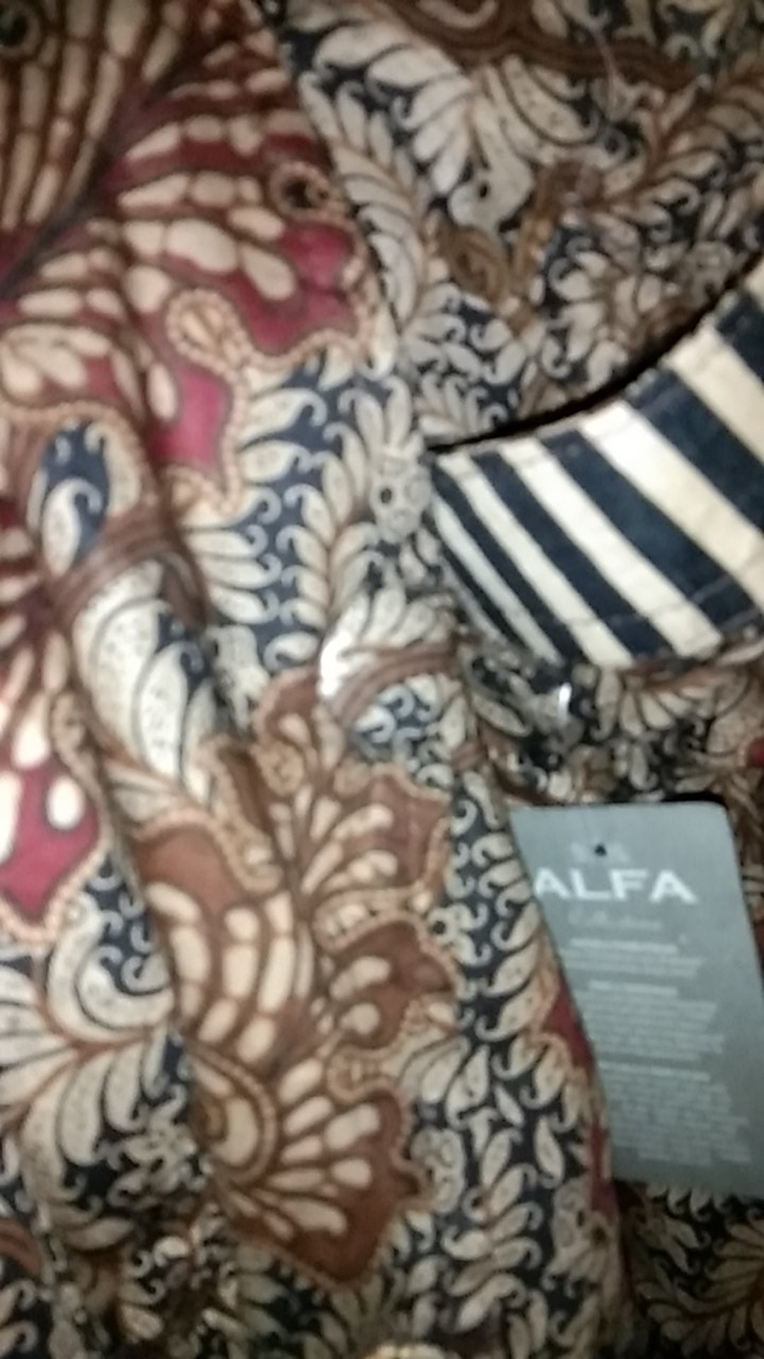 Atasan Batik Dolby Dolbi Dobby Doby Tenun Sutra Tulis Halus Katun Atbm Baron ,sarombit Atasan