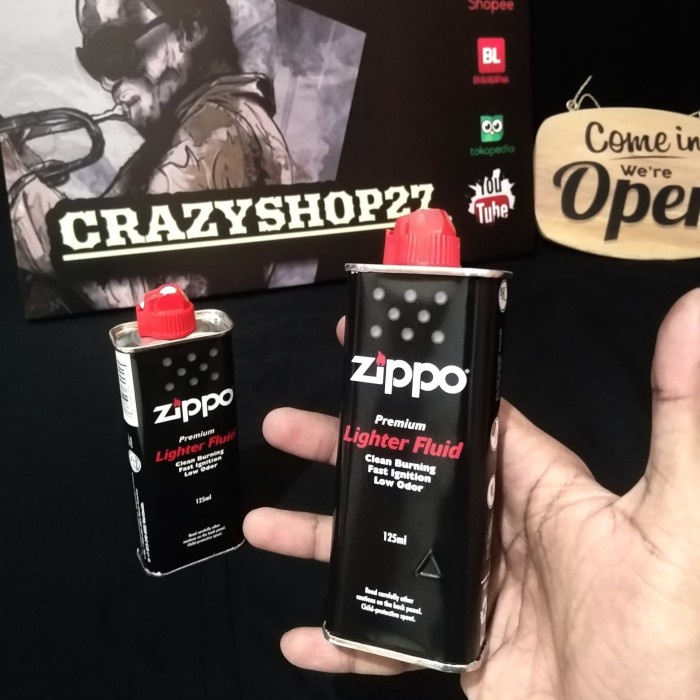Minyak Zippo / Refill Isi Ulang Zippo / Isi Ulang Korek Zippo